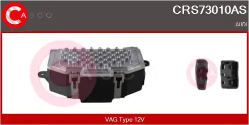 съпротивление, вентилатор за вътрешно пространство CASCO CRS73010AS