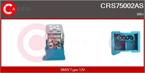 съпротивление, вентилатор за вътрешно пространство CASCO CRS75002AS