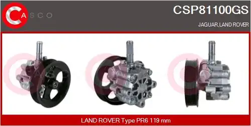 хидравлична помпа, кормилно управление CASCO CSP81100GS