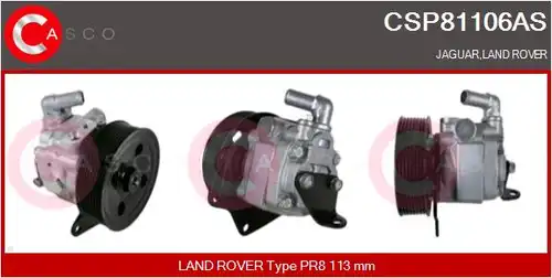 хидравлична помпа, кормилно управление CASCO CSP81106AS