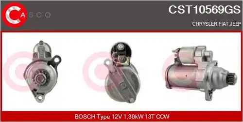 стартер CASCO CST10569GS