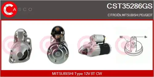 стартер CASCO CST35286GS