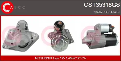 стартер CASCO CST35318GS