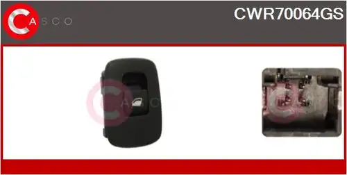 ключ(бутон), стъклоповдигане CASCO CWR70064GS