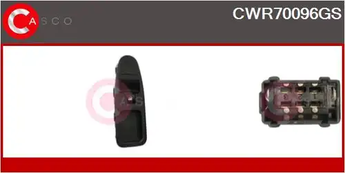 ключ(бутон), стъклоповдигане CASCO CWR70096GS