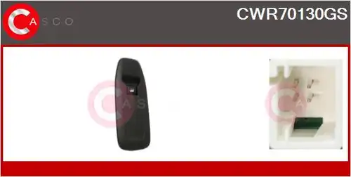 ключ(бутон), стъклоповдигане CASCO CWR70130GS