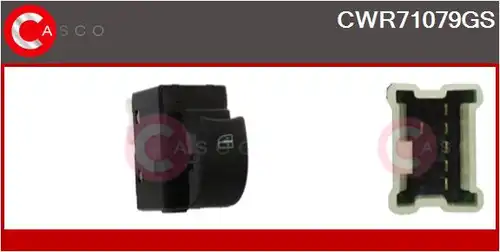 ключ(бутон), стъклоповдигане CASCO CWR71079GS