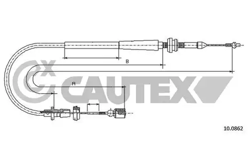 жило за газ CAUTEX 010082