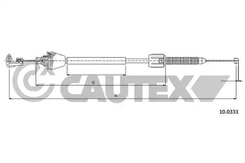 жило за газ CAUTEX 028099