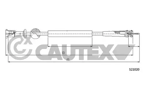 ос на тахографа CAUTEX 033521