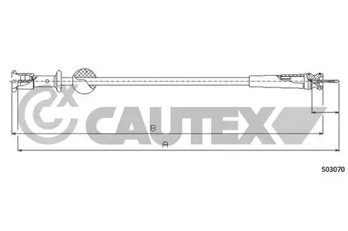 ос на тахографа CAUTEX 038278