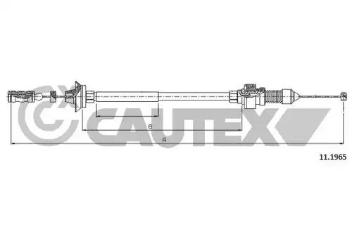 жило за газ CAUTEX 038298