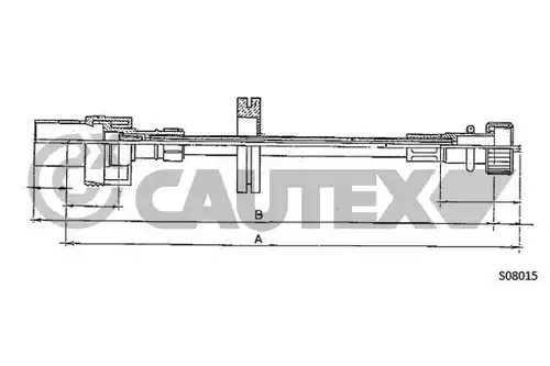 ос на тахографа CAUTEX 085210