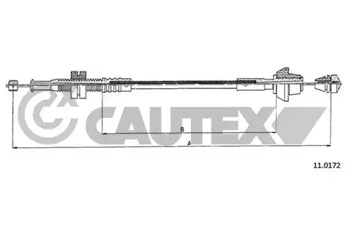 жило за газ CAUTEX 088014