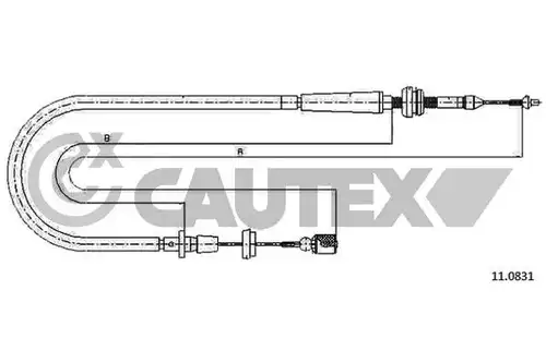 жило за газ CAUTEX 468229