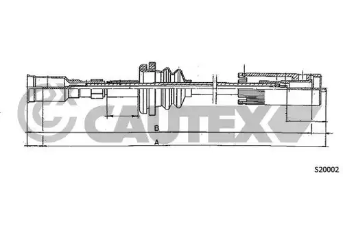 ос на тахографа CAUTEX 483127