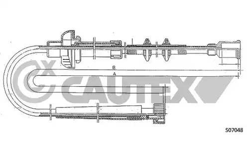 ос на тахографа CAUTEX 760940