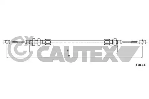 жило за газ CAUTEX 761176