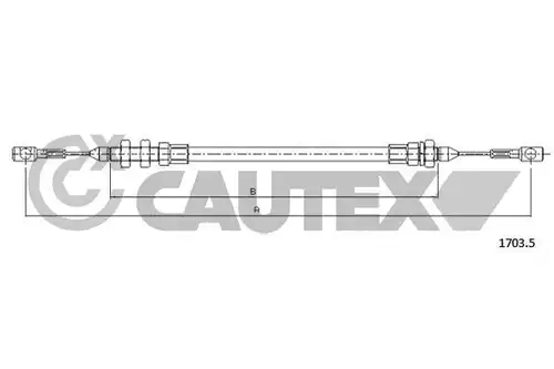 жило за газ CAUTEX 761177