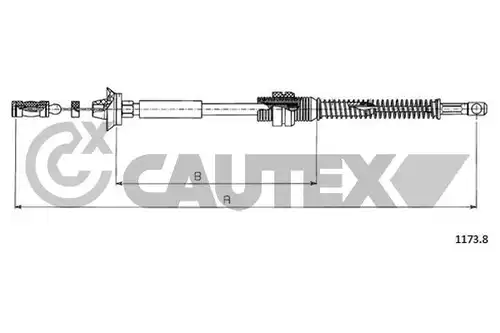 жило за газ CAUTEX 761193