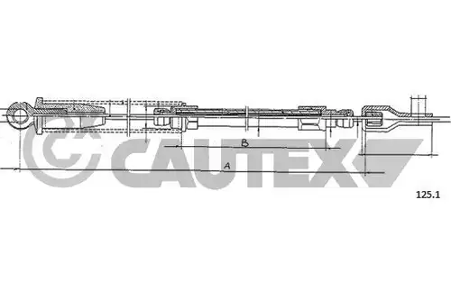 жило на стратера CAUTEX 761212