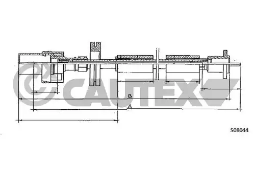 ос на тахографа CAUTEX 761344