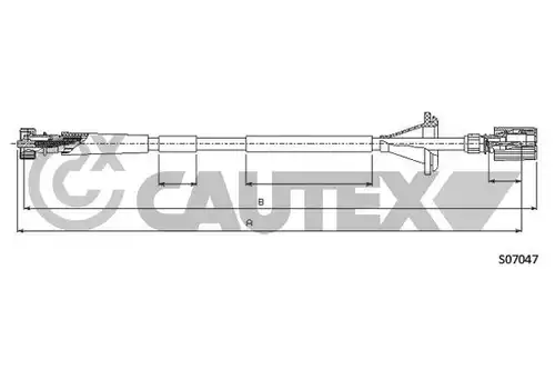 ос на тахографа CAUTEX 761639