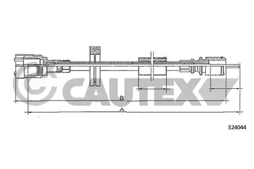 ос на тахографа CAUTEX 762346