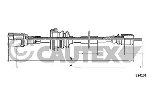 ос на тахографа CAUTEX 765756