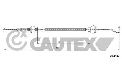 жило за газ CAUTEX 765783