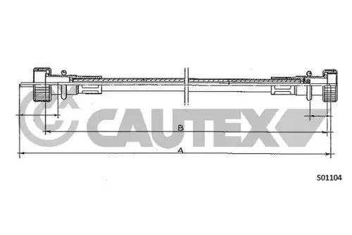 ос на тахографа CAUTEX 765898