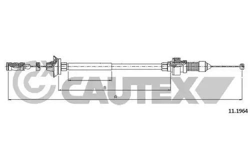 жило за газ CAUTEX 766206