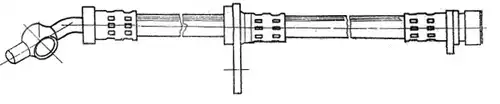 спирачен маркуч CEF 510661