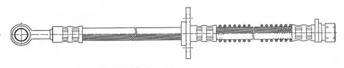 спирачен маркуч CEF 510759