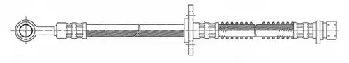 спирачен маркуч CEF 510760