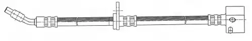 спирачен маркуч CEF 510761