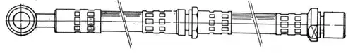 спирачен маркуч CEF 510769