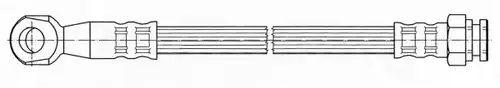 спирачен маркуч CEF 511123