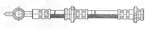 спирачен маркуч CEF 511467