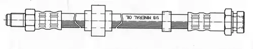 спирачен маркуч CEF 511695