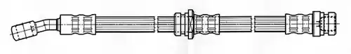 спирачен маркуч CEF 512243