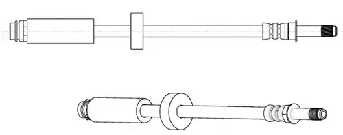 спирачен маркуч CEF 512702