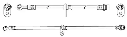 спирачен маркуч CEF 514551