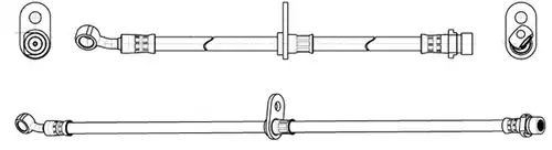 спирачен маркуч CEF 514552