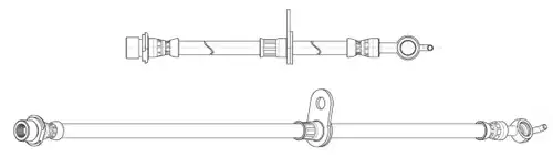 спирачен маркуч CEF 514757