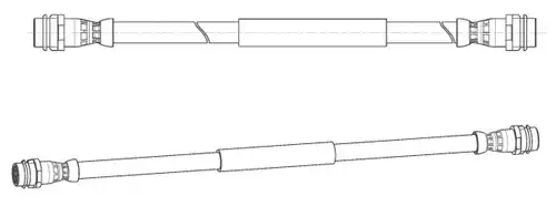 спирачен маркуч CEF 514833