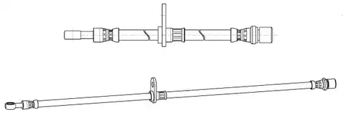 спирачен маркуч CEF 514849