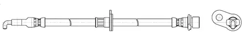 спирачен маркуч CEF 514934