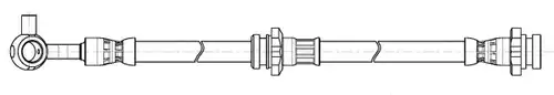 спирачен маркуч CEF 514980