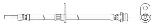 спирачен маркуч CEF 515149